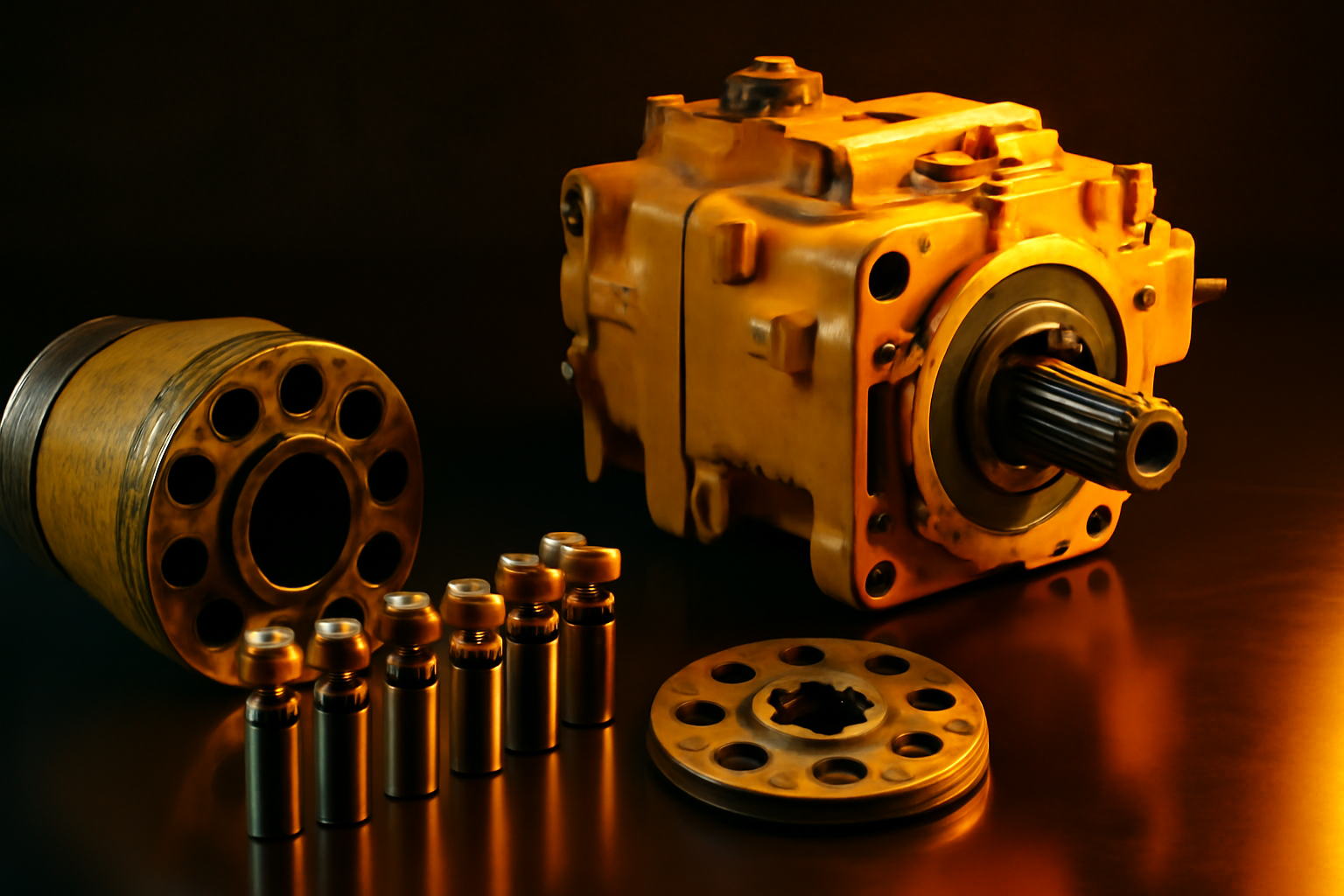 Excavator Hydraulic Pump Repair Delhi